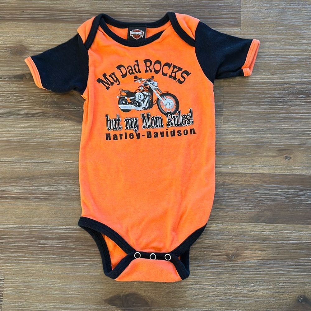 Harley-Davidson onesie size 18m